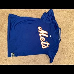 Nike dry fit mens Medium Mets shirt
